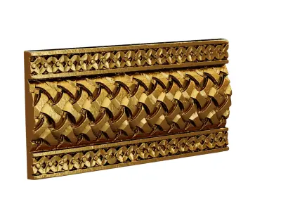 classic decor ornament  01 3D model