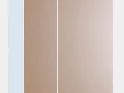 PAX - BERGSBO Wardrobe 1 Low-poly 3D model