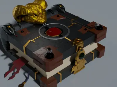 Python book Free 3D model