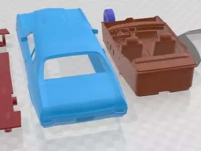 Chevrolet Chevelle SS 1970 Printable Car 3D print model