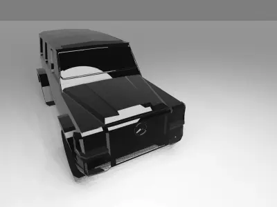 Mercedes Benz G63 in 8 formats including Blend OBJ stl and dea 3D model