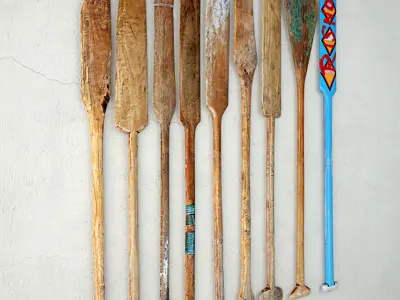 Oars by Like Lodka 3D model