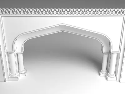 Indian Entry Gate 3D model