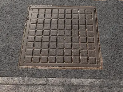 asphalt 30 png pbr seamless 4k 3D model