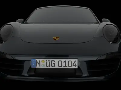 car3d Low-poly 3D model