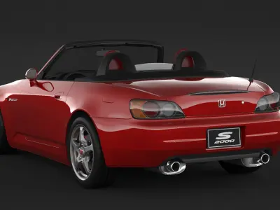 Honda S2000 ap1 3D model
