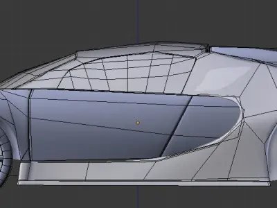 Bugatti Veyron sports car supercar 3d model 3D model