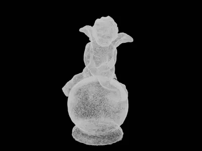 angel statue 3D model purchase
