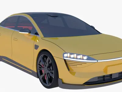 Luxeed S7 exterior 3D model