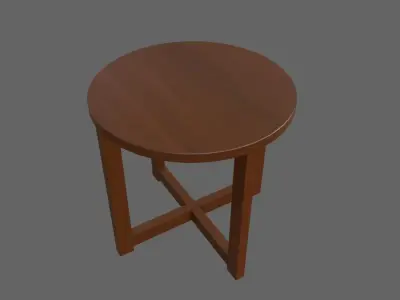Little Table - Mesinha Low-poly 3D model