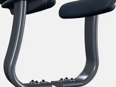 MULLFJALLET Armrest Low-poly 3D model