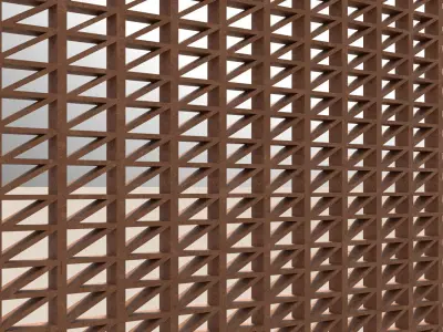 Ceramic Screen Block Free 3D model
