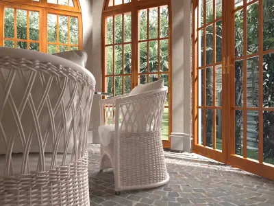 Sun Glass Room 3D model