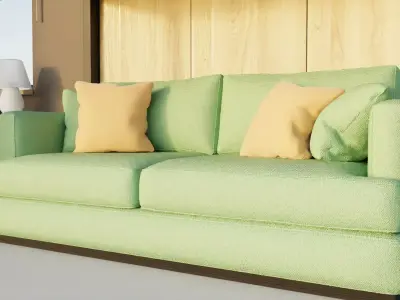 Bedroom interior 3D model