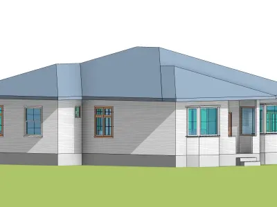 Residential HOUSE  3D model