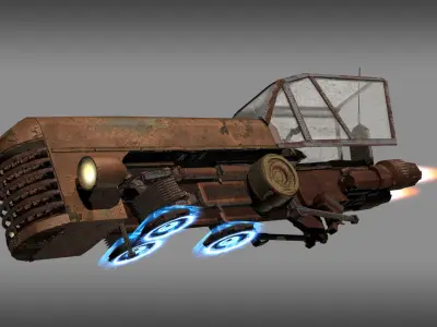 Land Skimmer 3D model