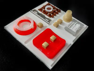 Death Star Tile Type Z Free 3D print model