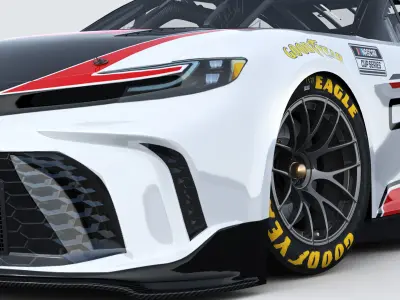 Nascar Toyota Camry 2024 Template 3D model