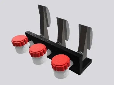 RC 1 10 Pedal Car Accesories 3D print model