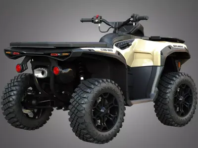 Can-Am Outlander 850-1000R 3D model