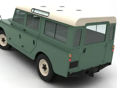 Land Rover Defender 109 3D model