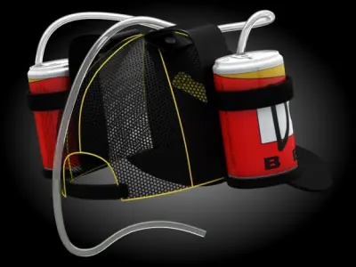 Homer beer hat 1 3D model