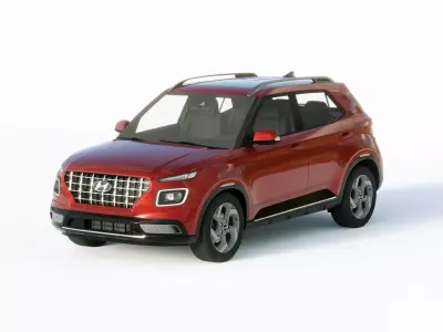 Hyundai Venue 2020 3D model by Bug-IRL3D
