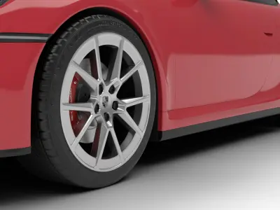 Porsche 911 Carrera 2025 S 3d model 3D model