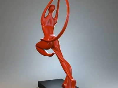 Statuette of the Virgin P 3D print model