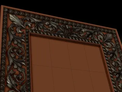 Decorative frame 3 3D model