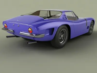 Bizzarrini 5300 GT Targa 3D model