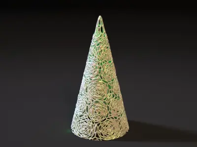 Christmas tree 3D print model buy