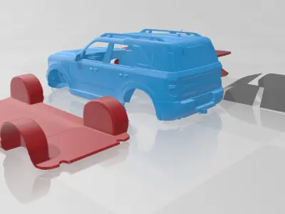Bronco Sport 2025 - Separate Parts for 3D Printing 3D print model