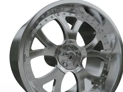 ASANTI AF143 WHEEL  3D print model
