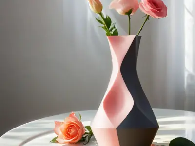 Pusiano Vase for Colourful Decor 3D print model