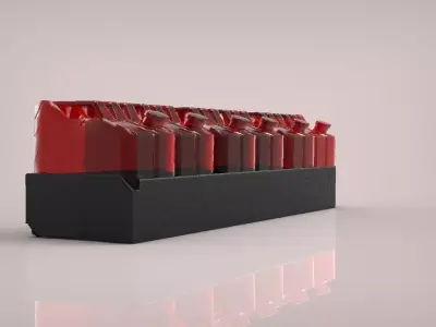 bidones Diesel  Low-poly 3D model