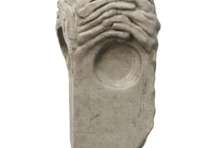 Decorative abstract sculpture  3D model