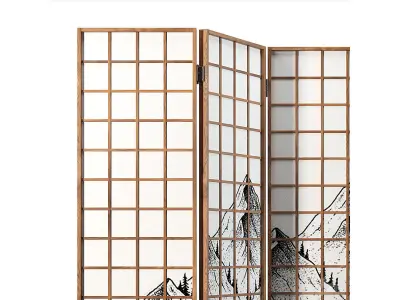 Panel Solid Wood GZ-M1001 3D model