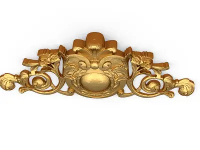 Classic decor ornament 34  3D print model