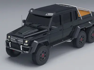 Brabus G-63 AMG 6x6 3D model