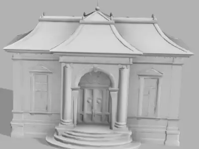 Mansion 3D print model