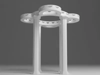Modern Canopy 3D model