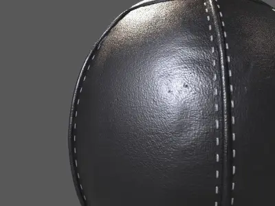 Punch Ball 3D Asset Low-poly 3D model