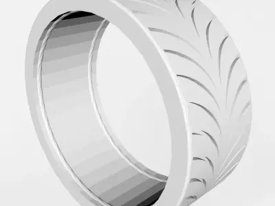 Drift tire 3D print model