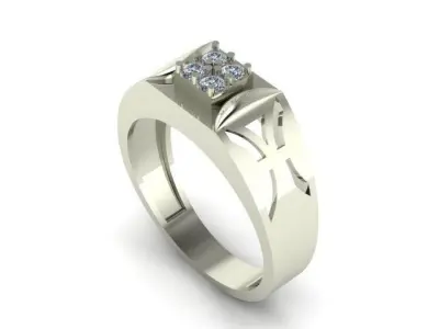 men wedding ring 3D print model purchase