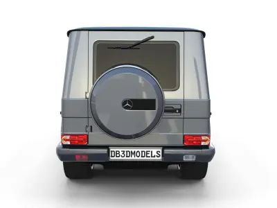Mercedes Benz G Class Gray 3D model