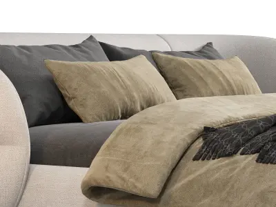 CLIP BED 3D model