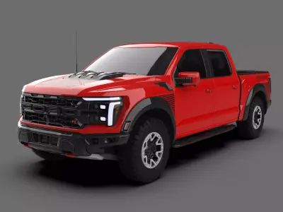 Ford F-150 Raptor R 2025 3D model