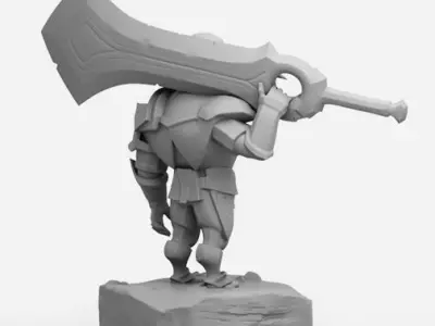 Sven Chibi - DOTA 2 - 3D Print Collection 3D print model