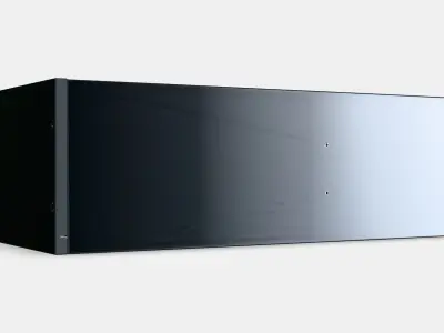 UPPSPEL Glass-door cabinet Low-poly 3D model